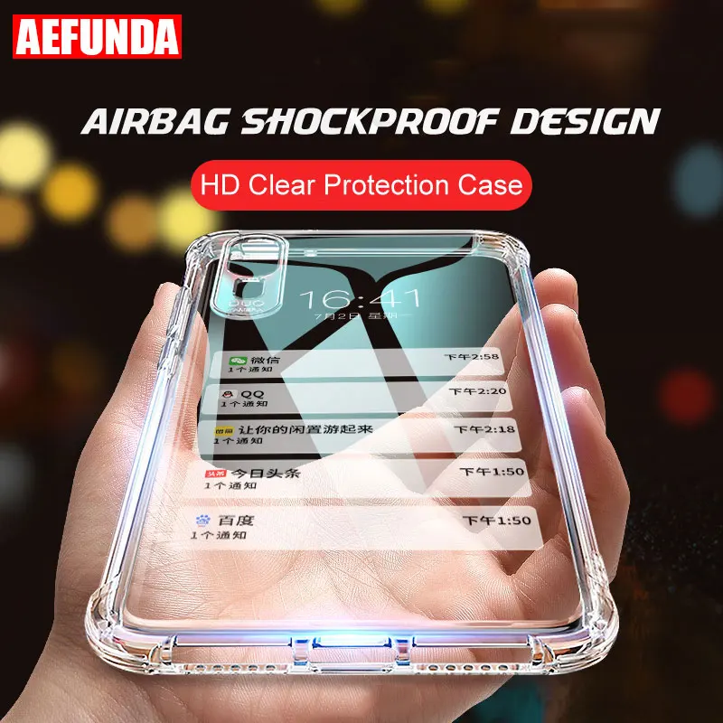 

Clear Anti-shock Case for Huawei P9 P10 Lite P Smart Honor 9 Lite 8X Mate 10 20 Lite Pro Case Transparent Cases P30 P20 Lite Pro