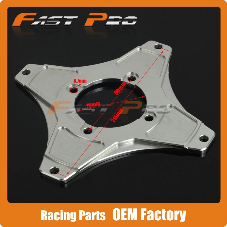 Заготовка CNC ступицы колеса обода кронштейн адаптер для мини-Trail Monkey Bike Z50 Z50J