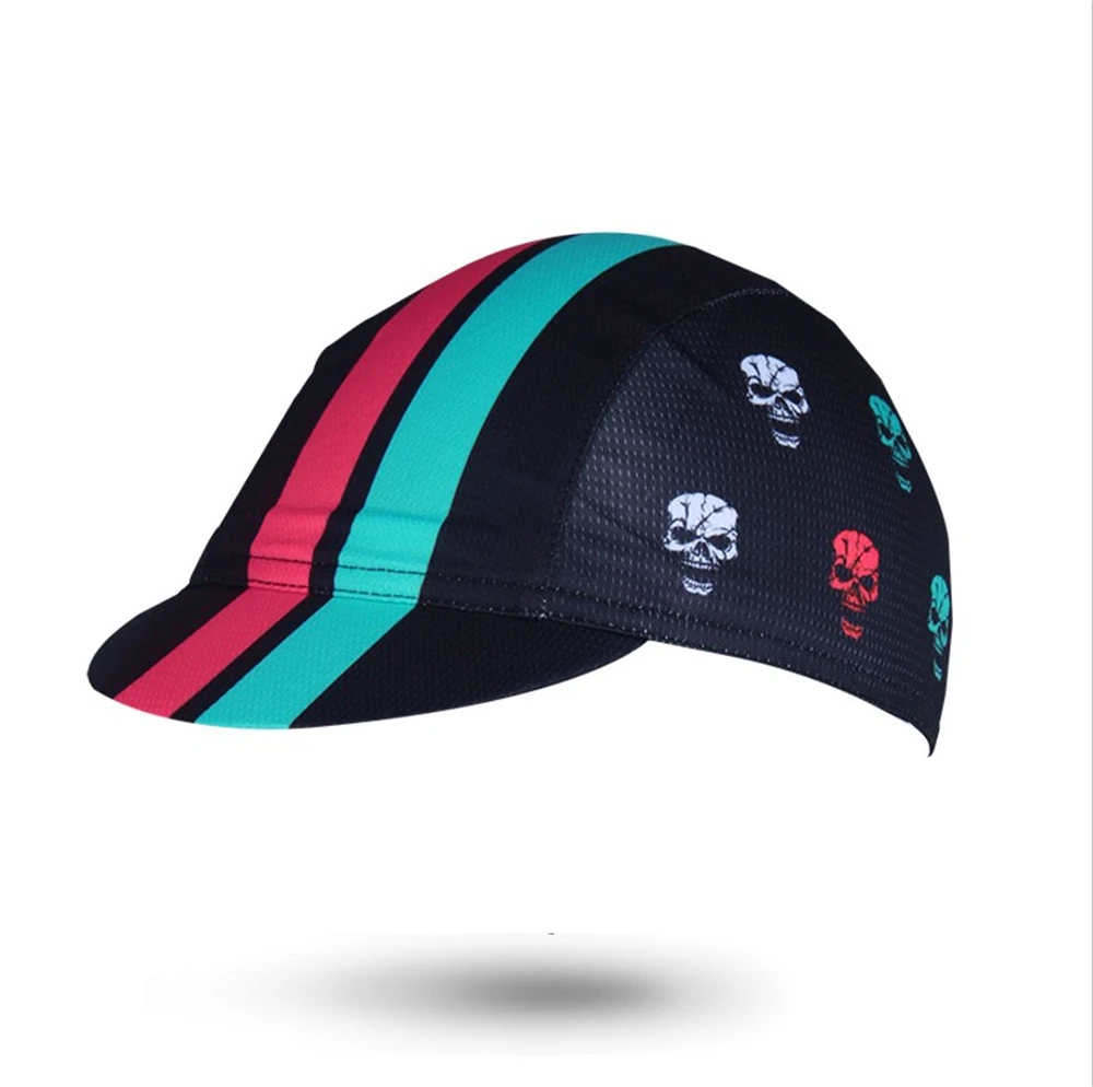 Cycling Caps Men and Women Cycling Headdress One Size Breathable Bike Wear Hat headband Riding Hats - Цвет: Зеленый