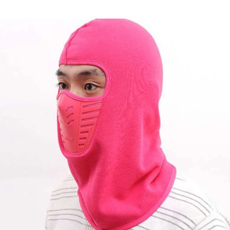 Bicycle Winter Fleece Warm Full Face Mask Dust-proof Face Shield Windproof Snowboard Scarf Neck Thermal Balaclava Bandana AC0242 (3)