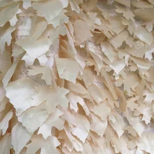 Декоративные кленовые листья скатерти ткань, ширина 130 см, Свадебные Diy тафта занавес швейный материал Рождественская ткань