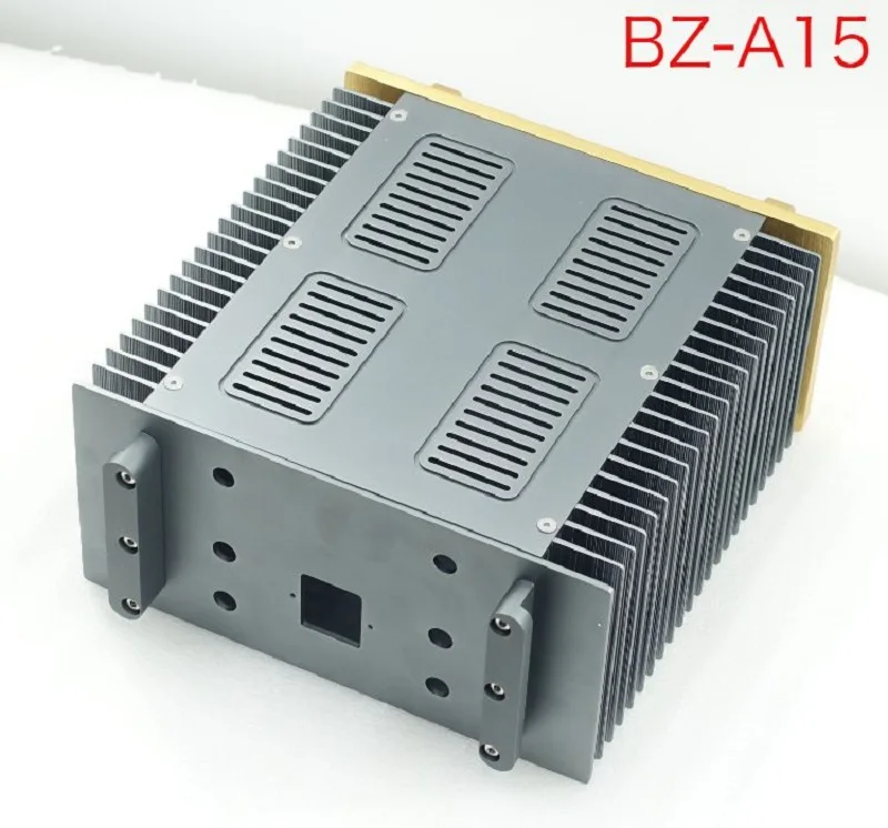 BRZHIFI BZ-A15 алюминиевый чехол с двойным радиатором для усилителя мощности