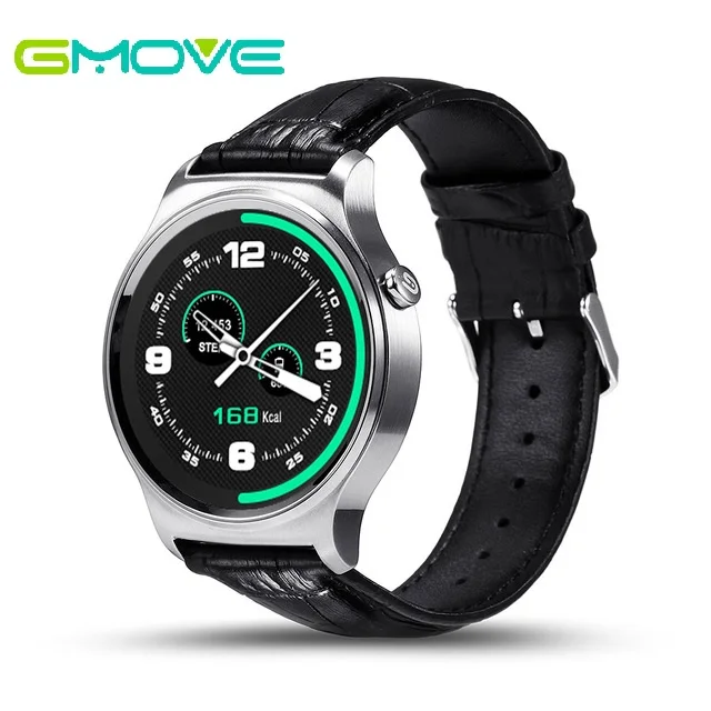  GMOVE GW01 MTK 2502C Bluetooth Smart Watch Call Directly 1.3 IPS Full Round Screen Life Waterproof  - 33041959578