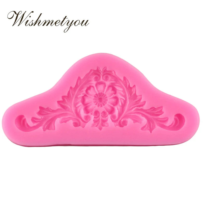 

WISHMETYOU Silicone Soap Mold Cake Decorating Tools Cake Border Mold Kitchen Baking Cakes Decorations Sugar craft New Handmade