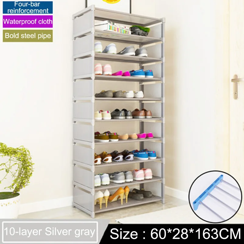 Multi Layer Shoe rack Non-woven fabric Easy Assemble organize Storage Shelf Shoe cabinet fashion bookshelf Living Room Furniture