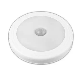 

Magnetic Infrared IR Bright Motion Sensor Activated LED Wall Lights Night Light Auto On/Off Battery Operated for Hallway Pathway