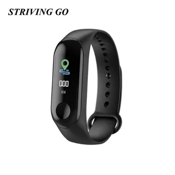 

Original 2020 Band M3 Fitness Tracker Smart Bracelet 0.78" OLED Touch Screen 50M Waterproof Smart Wristband PK M2 M4 F1ID115