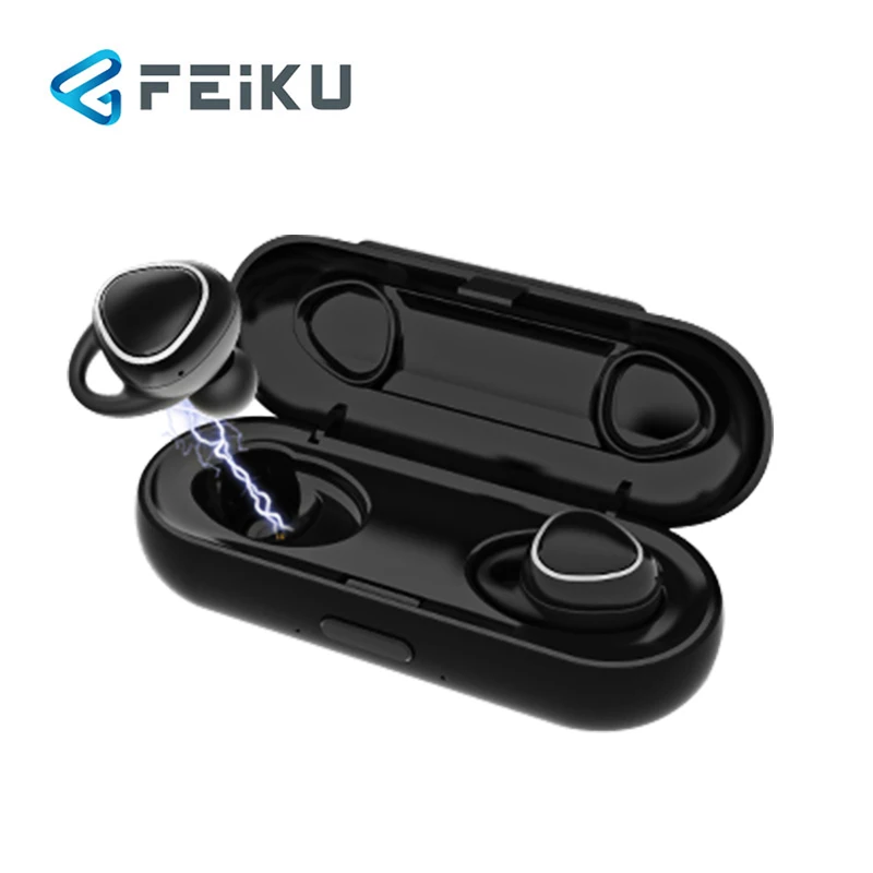 

FEIKU Xi7TWS Mini Ture Wireless Bluetooth 5.0 Earphone Stereo Earbud Headset IPX5 Waterproof With Charging Box For Mobile