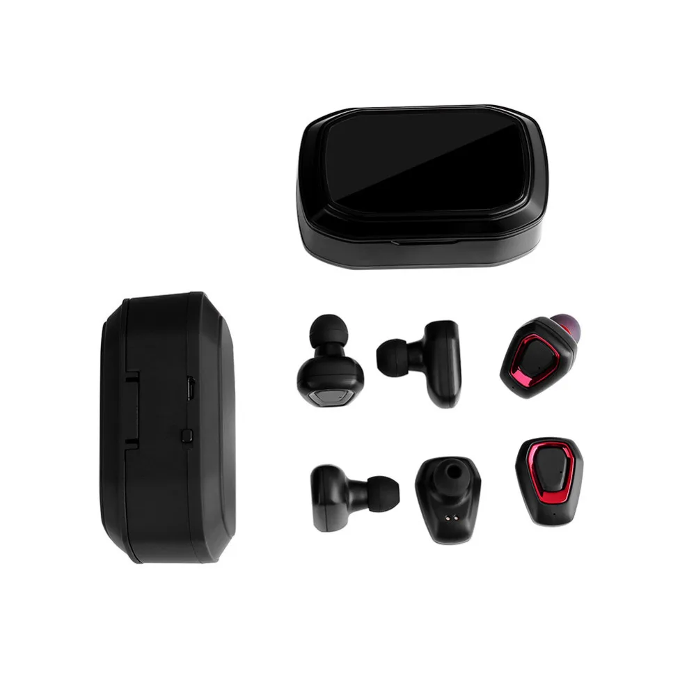 JQAIQ TWS Mini Wireless Bluetooth Earphone With Charging Box Stereo Handsfree Bluetooth Earbuds Sport For Iphone Android