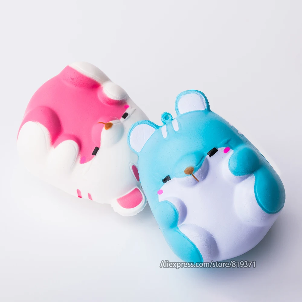 

Hamster Animal Cartoon Design Squish Antistress Toys 10CM Cute Squishy Slow Rising Soft Squeeze Fun Toy For Kid Juguete