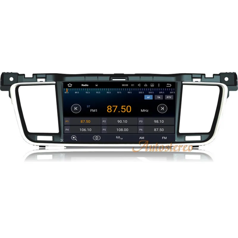 

Quad-core Android 7.1 2GB RAM Quad core Car DVD player GPS navigation radio Stereo for PEUGEOT 508 2011-2014 UNIT auto vide0