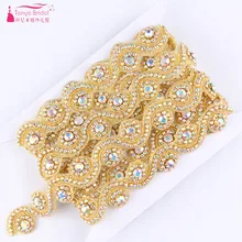 Золотой кристалл пояс богемной Винтаж Свадебные Пояса 10 Цвета великолепный свадебный Интимные аксессуары za024