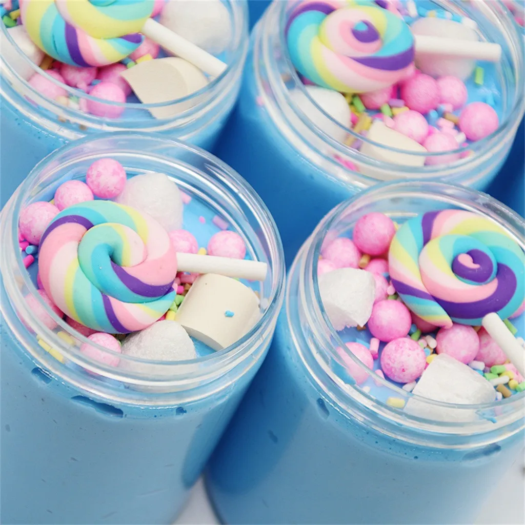 

Modeling Clay Plasticine Sludge For Kids Large Foam Mud Pressure Relief toys Scented DIY Oily Mud Slime k415