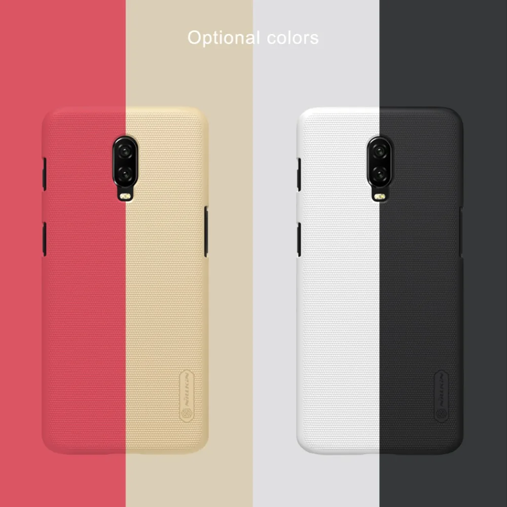 Чехол для OnePlus 6T One Plus 6T чехол Nillkin матовый защитный жесткий чехол для OnePlus 6T 1+ 6T корпус