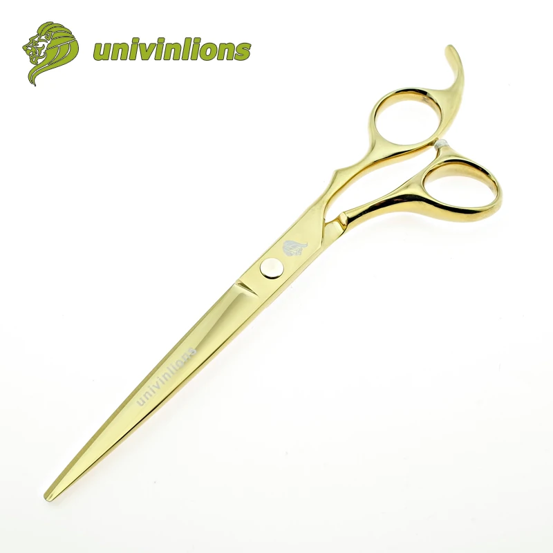 Univinlions 7 &quotзолотые ножницы для стрижки кошек собак Ножницы ухода за собакой