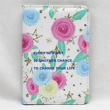 

New Arrival Flower Pattern Travel Passport Cover Document Card Passport Holder Credit Card Case Ladies ID Card Wallet for Trip