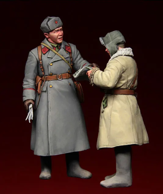 

1:35 scale resin model kit resin figure model Soviet soldier A3051