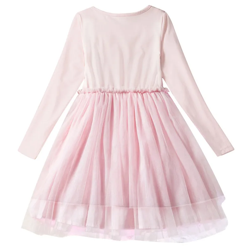 Girls Rainbow Unicorn Dress Carnival Party For Kids Clothes Cosplay Vestidos 2019 Children Cute Pony Birthday Baby Dresses (6)