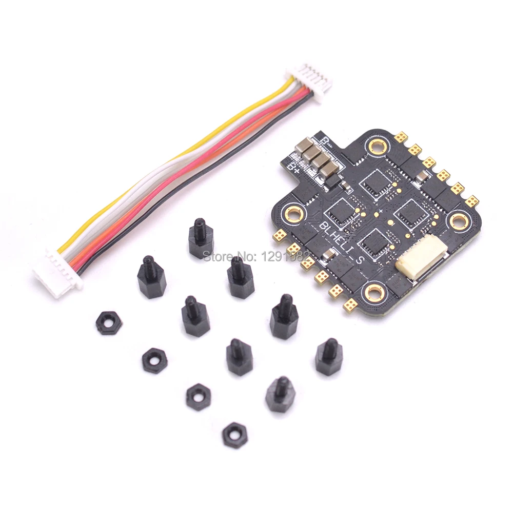 

ESC Speed Control BS-30A Pro 2-4S 30A Dshot600 BLHELI_S 4in1 ESC 4.4g AON7418 MOS For FPV Racing Drone RC Parts Accessories