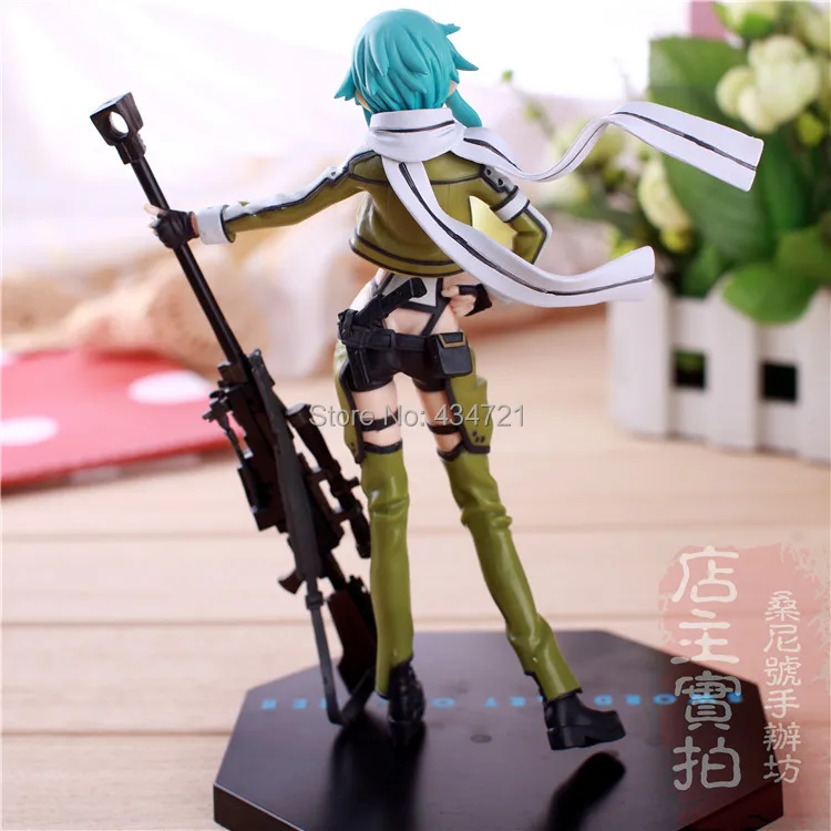 Горячая Распродажа игра Аниме Sword Art Online Asada shino Sinon фантомная пуля крутая с