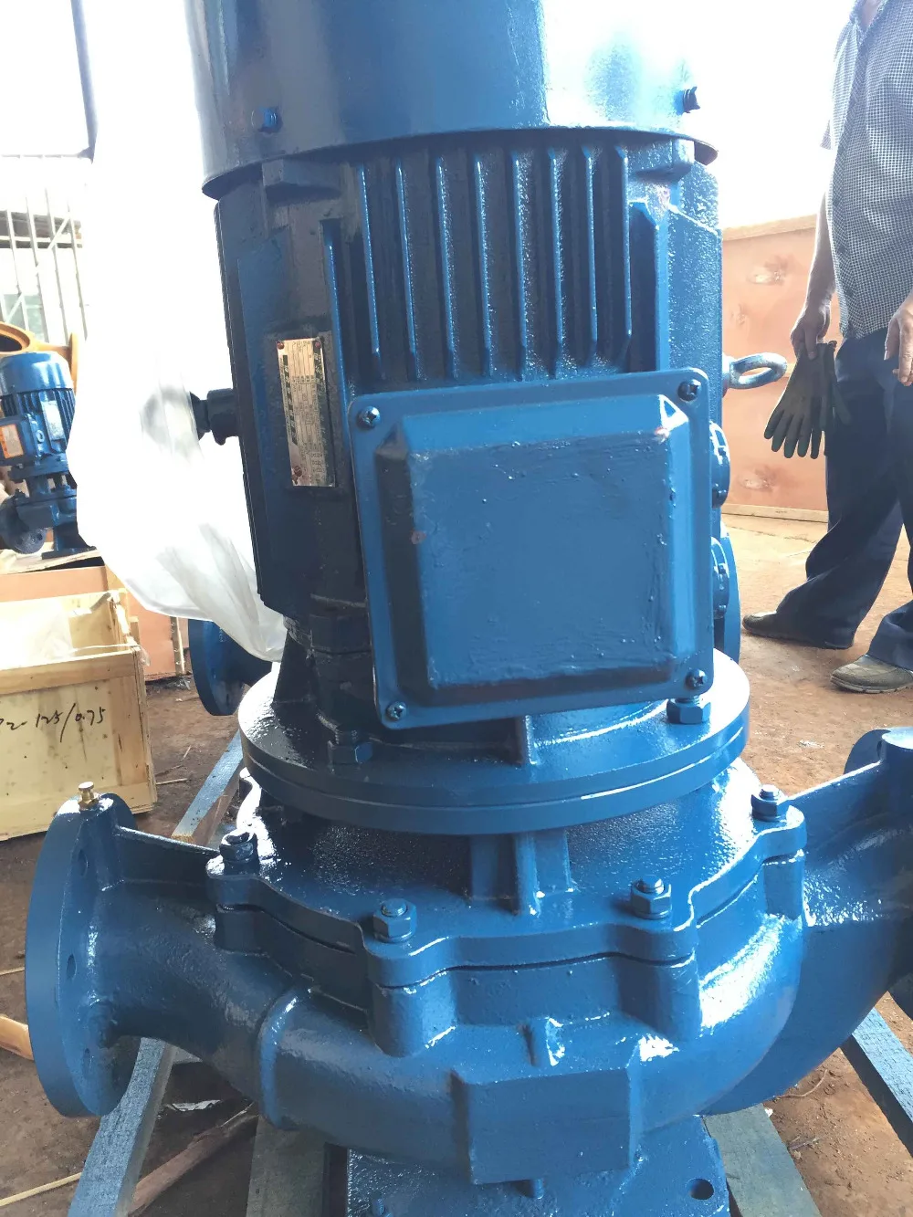 1hp vertical centrifugal booster pump inline water pressure booster