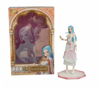 

One Piece Nefeltarl Vivi Action Figure 1/8 scale POP Vivi New World 2 years later PVC figure Toy Brinquedos Anime 23CM