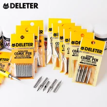 3 шт. Топ Япония Deleter Sunlight/Zebra серии комиксов D Tib Dip Ручка Tib перо набор