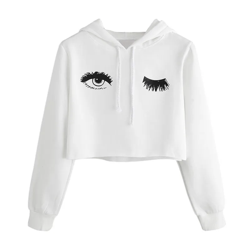 Cashmere Pullover Women Fashion Sweatshirt Bts Eye Printed  Hoodie  Blouse Female Sweatshirts Sudadera Mujer #F#40SP140