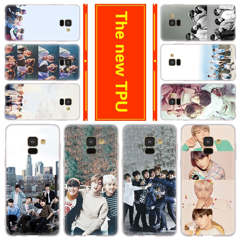 

Phone for Samsung Galaxy A50 A10 A20 A30 A60 A70 a6 a8 a9 a7 2018 Plus a3 a5 a7 2016 2017 Cover Case Bangtan Boys Jimin Suga