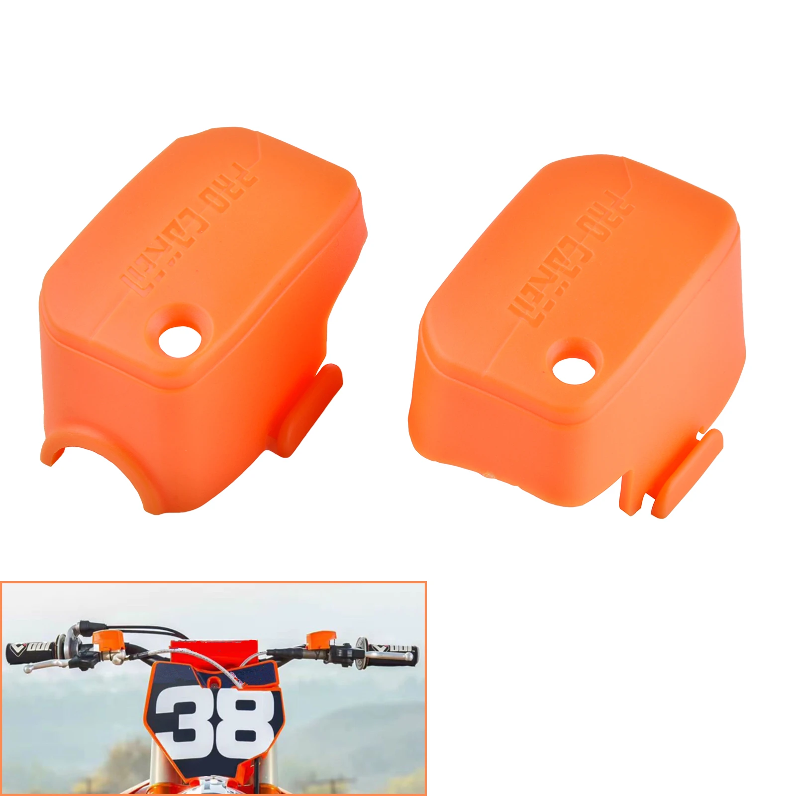 Motorcycle Brake Clutch Master Cylinder Cover Cap For KTM SX SXF SX F EXC XC XCF XCW 250 300 350