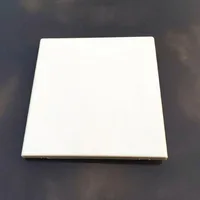 10Pcs 120ประเภทฝาครอบ Panel สวิทช์ผนังสวิตช์ซ็อกเก็ต Blank Panel แผ่นสีขาว120*117มม. 1