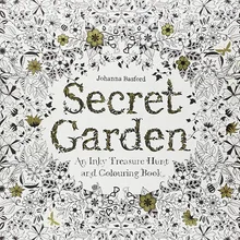 Secret Garden: чернильной сокровищ и раскраска( 12 видов цветов карандаш
