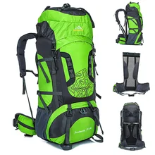 Открытый 80L большой открытый рюкзак Внешний каркас водонепроницаемый дорожные сумки Кемпинг Туризм Альпинизм рюкзаки рюкзак Спортивная Сумка