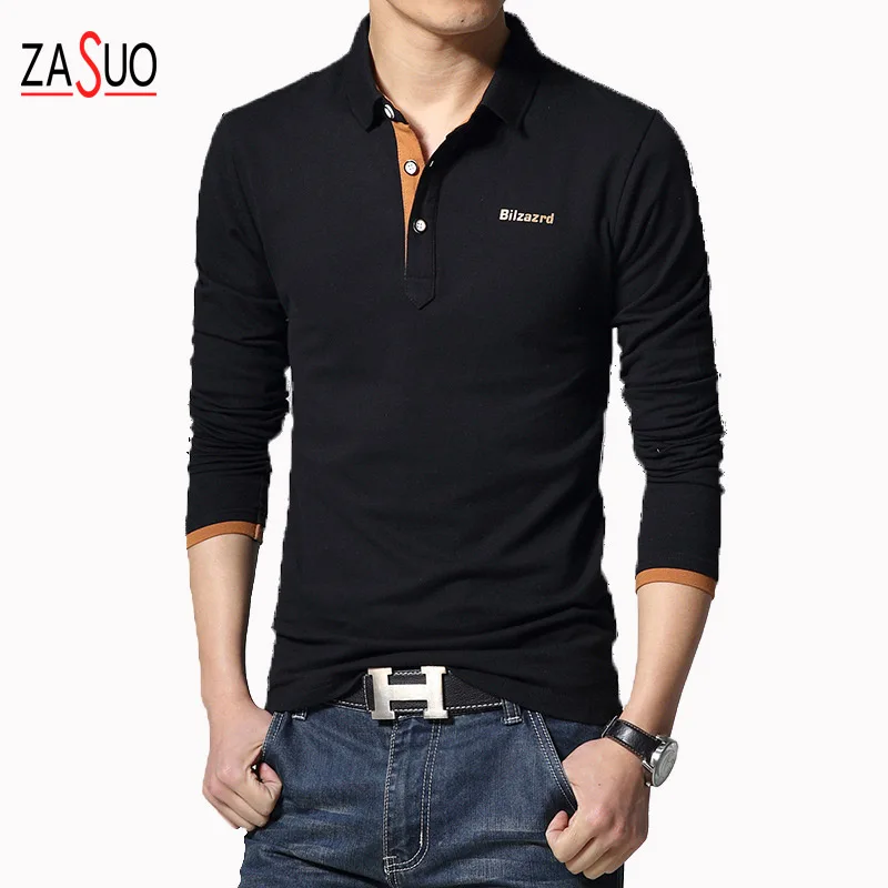 2016 Fashion pria Musim Dingin Bulu Termal Pullover Lengan Panjang T-Shirt Katun Kasual Ramping Turn-down Kerah Hangat T-shirt ditambah 5XL