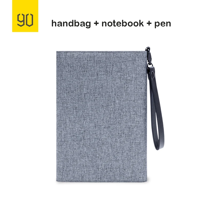 

90FUN Functional Business Handbag Day Clutch Ipad Mini Kindle Holder Notebook Fashion All-in-one office Men Women