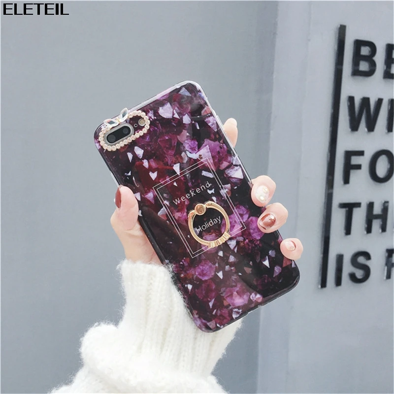 

For iPhone X XR XS MAX 7 8 Plus 6 6s Luxury Cute rhinestone heart diamond buckle Butterfly Liquid Glitter sparkle phone case A35