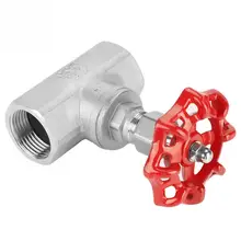 DN25 запорный клапан из нержавеющей стали запорный клапан BSPP G1 запорная задвижка для воды нефть и газ небольшой Соленоидный клапан