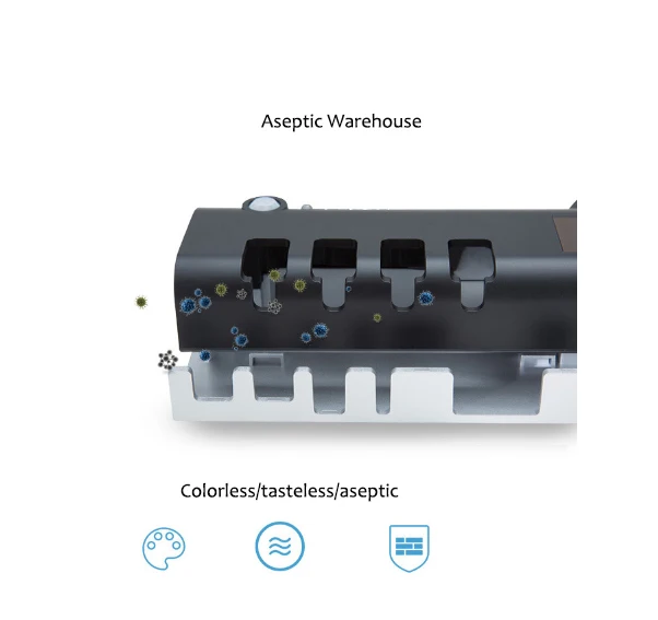 Зубная паста стерилизатор uv зубная щетка с дозатором держатель Автоматическая генерация мощности крепление стеллаж бытовой-удар личной