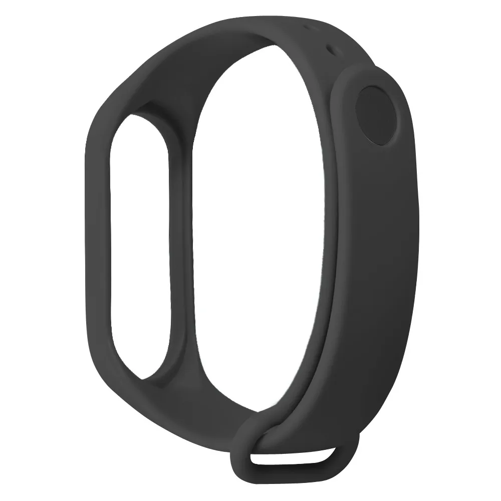 Браслет наручные часы ремешок для Xiao Mi Band 3 силиконовые сменные Смарт мягкие TPE