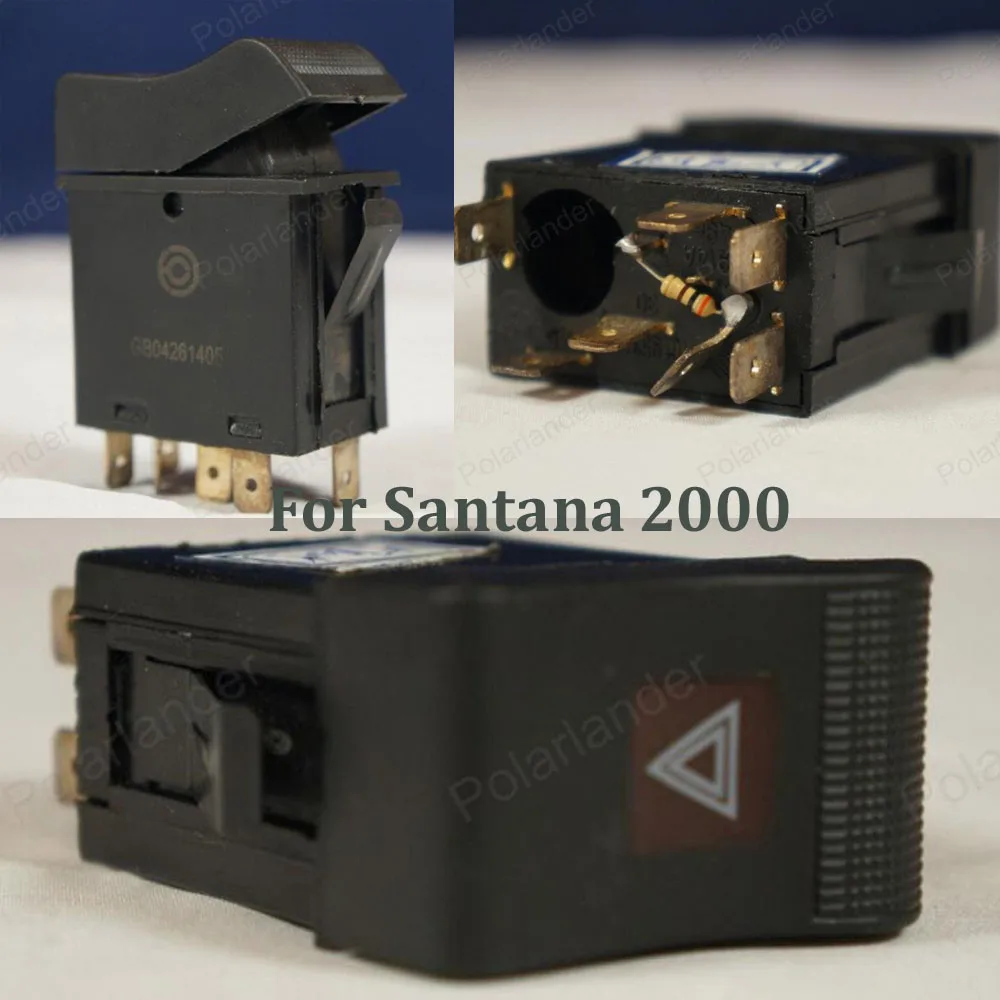 Emergency Hazard Flasher Warnblinker Schalter For S antana 2000 Warning Light Switch 325 953 235