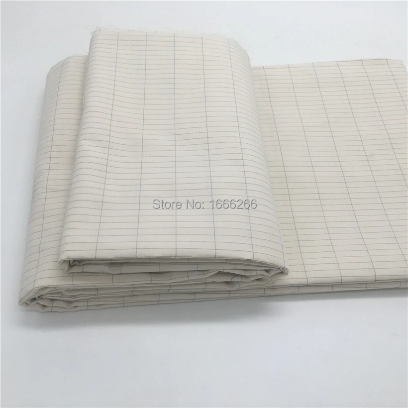 Wholesale of Silver cotton Fabric used for Anti static Conductive Earth