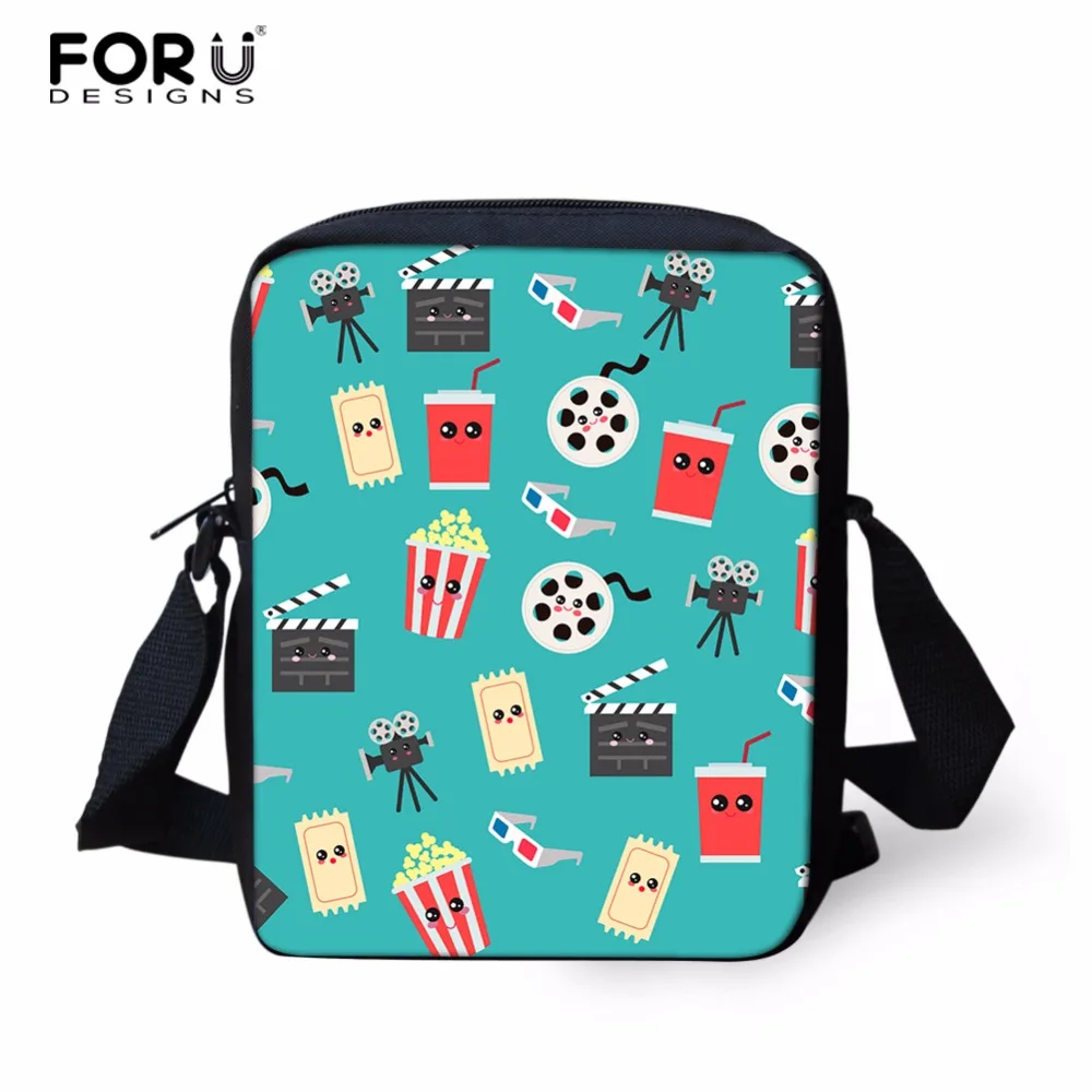 FORUDESIGNS 2018 Funny pattern Women Shoulder Bags Fashion Mini Messenger Bag Flap Women Small ...