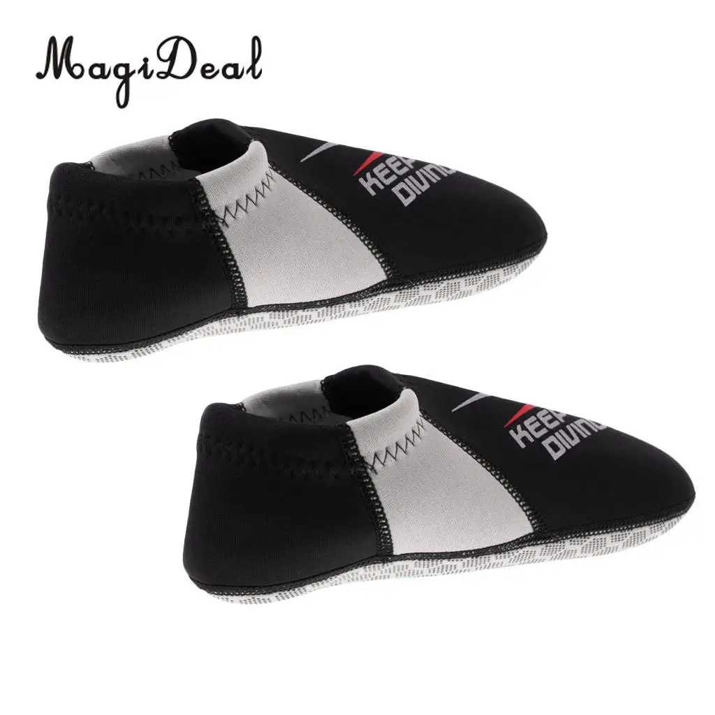 MagiDeal Adult Men Women Non-slip 3mm Neoprene Aqua Socks Swim Surf Beach Scuba Diving Water Sports Wetsuit Shoes Boots Fins