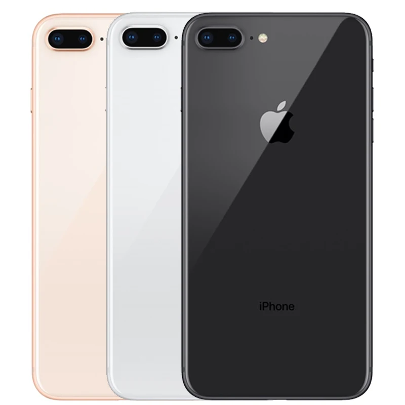 Б/у Apple iPhone 8 Plus, 3 ГБ, 64 ГБ, разблокированные оригинальные сотовые телефоны, 3 Гб ОЗУ, 256 Гб ПЗУ, 5,5 '12,0 МП, iOS, шестиядерный мобильный телефон