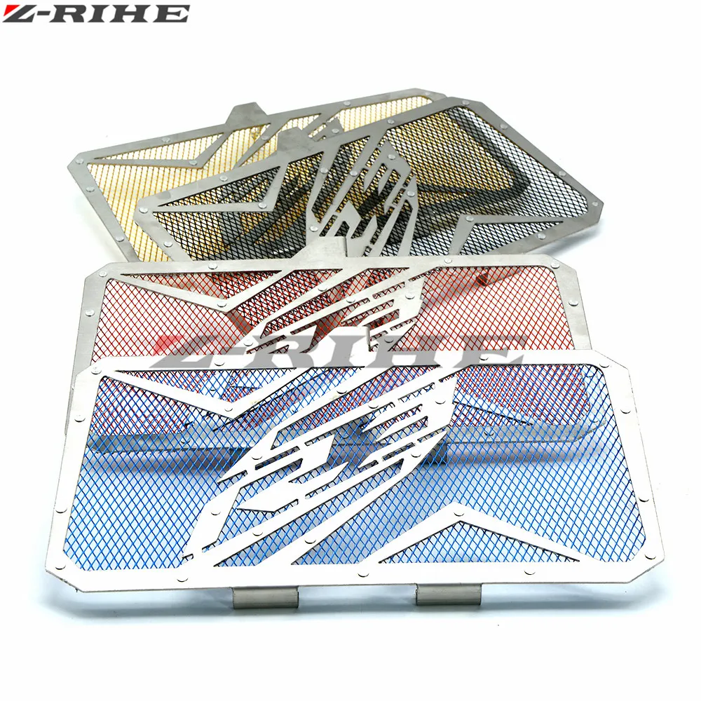 Motorcycle Radiator Guard Protector Grille Grill Cover Stainless Steel Radiator Grill Cover For