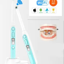 Беспроводной Wi-Fi Стоматологическая Камера HD интраоральный эндоскоп Камера светодиодный свет USB инспекции Для Стоматолог видео в режиме реального времени стоматологические инструменты