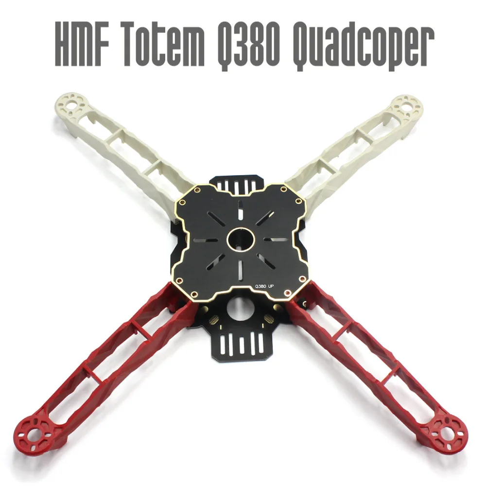 

F16269 2015 DIY FPV Across Frame HMF Totem Q380 380mm Multirotor Mini Quadcopter Kit Lightweight High Strength Better than F330