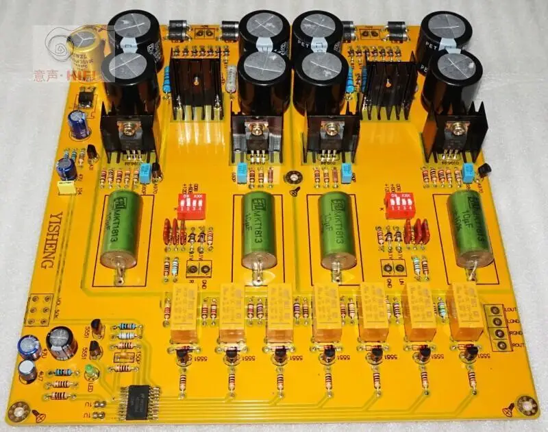 Assembled PASS 2.0 single ended class A preamp board /FET preamplifier