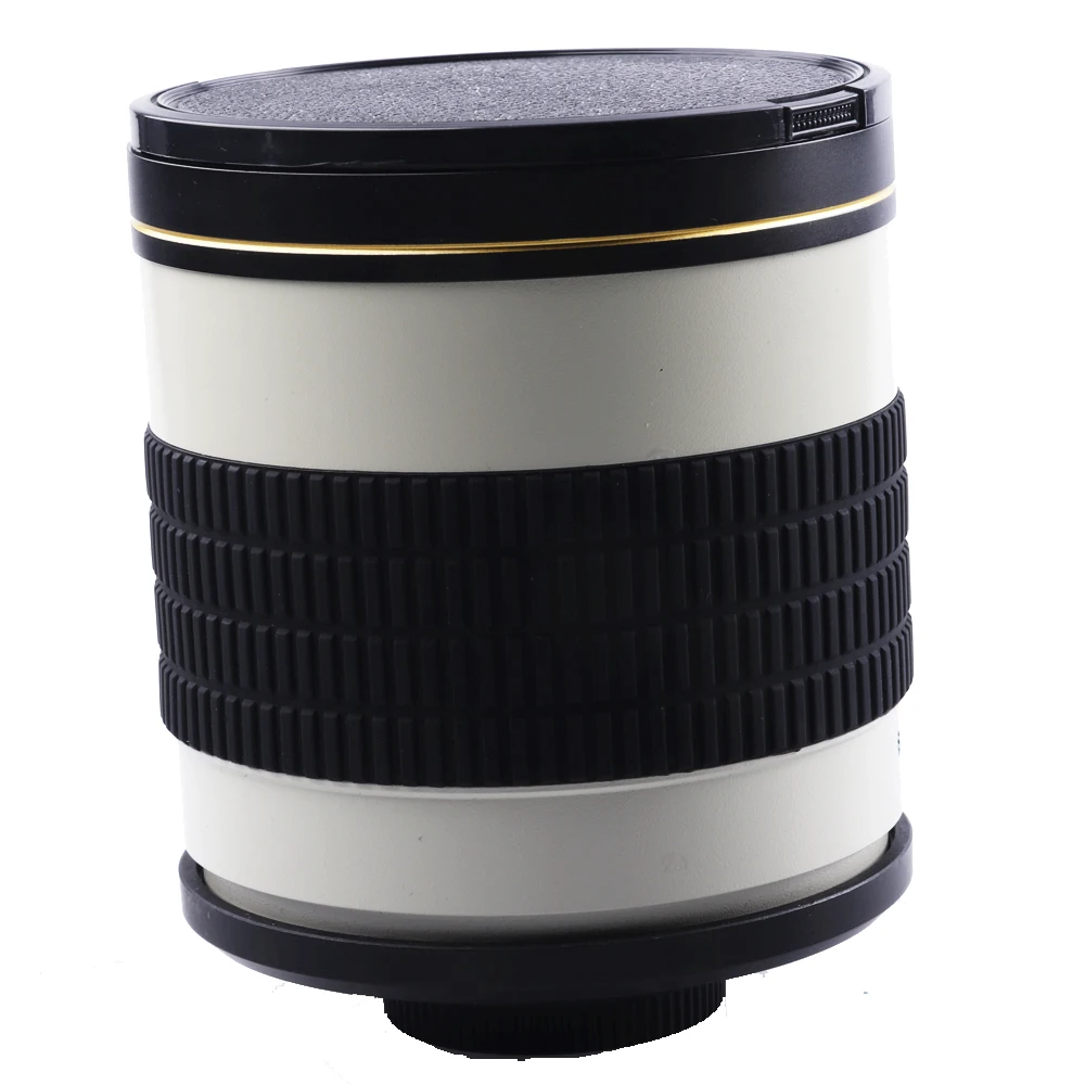 Белое кольцо адаптер с фиксированным фокусом для зеркальных фотокамер Canon Nikon Pentax