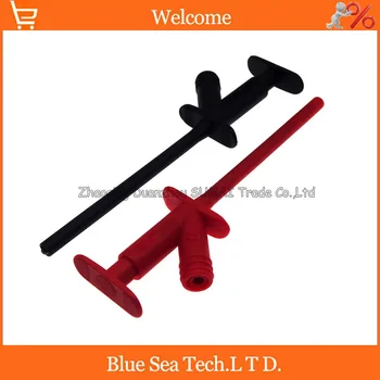 

CE Professional full insulation quick test hook with 4mm banana soceket, Insulation probe Clip,U hook,CATIII 1000V /MAX. 10A